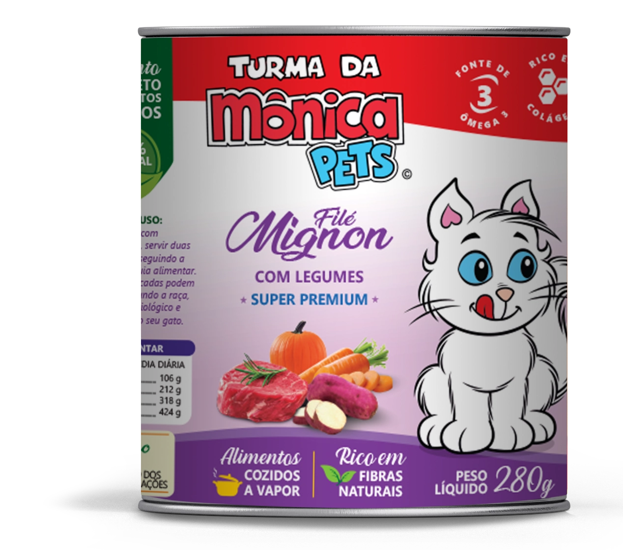 Filé Mignon Turma Da Mônica Pets 280g