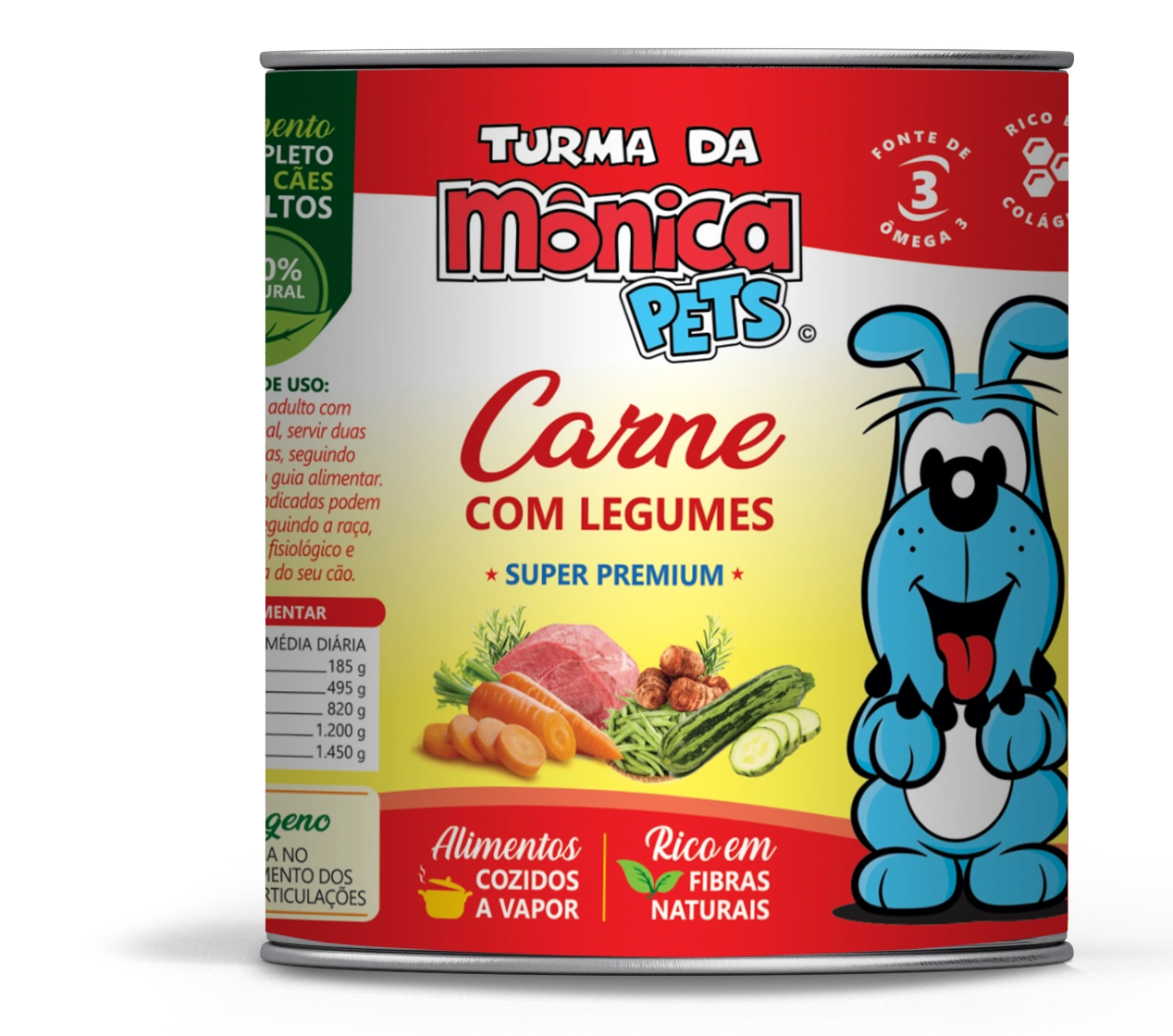 Turma Da Monica Carne C/ Legumes 280g