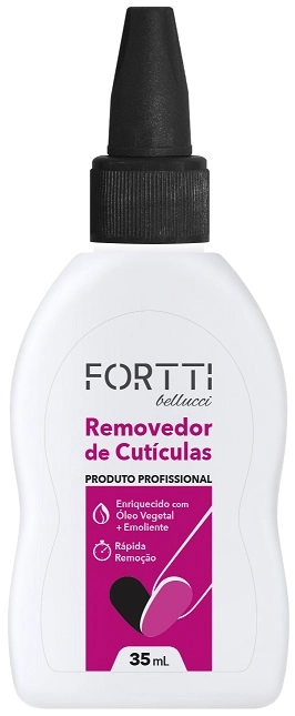 Removedor De Cuticulas Fortti Bellucci 35ml Enr Oleo Vegetal