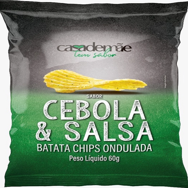 Casa Da Mae Ond Cebola E Salsa 60g