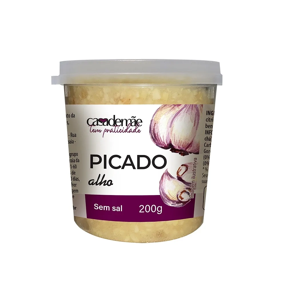 Alho Picado 200gr