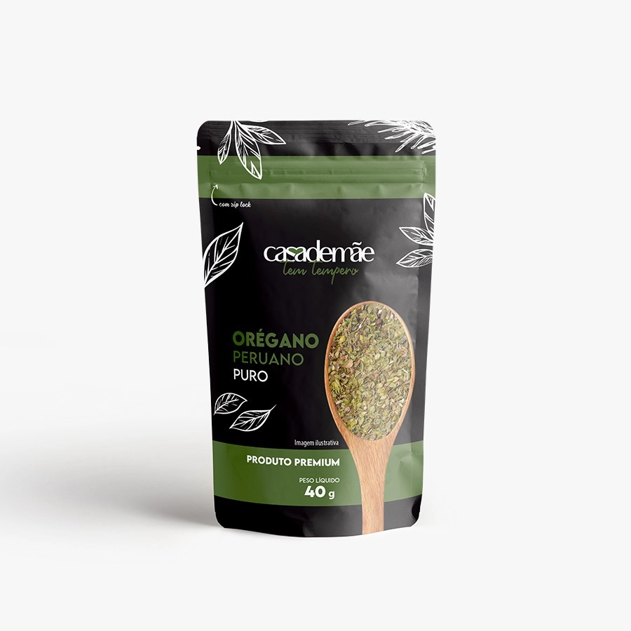 Oreg Peruano C/ziper Casa D Mae 40g