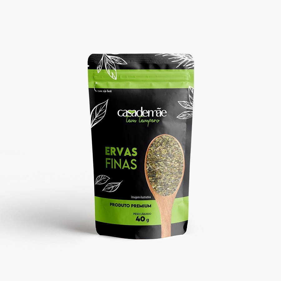 Ervas Finas C/ziper Casa De Mae 40g