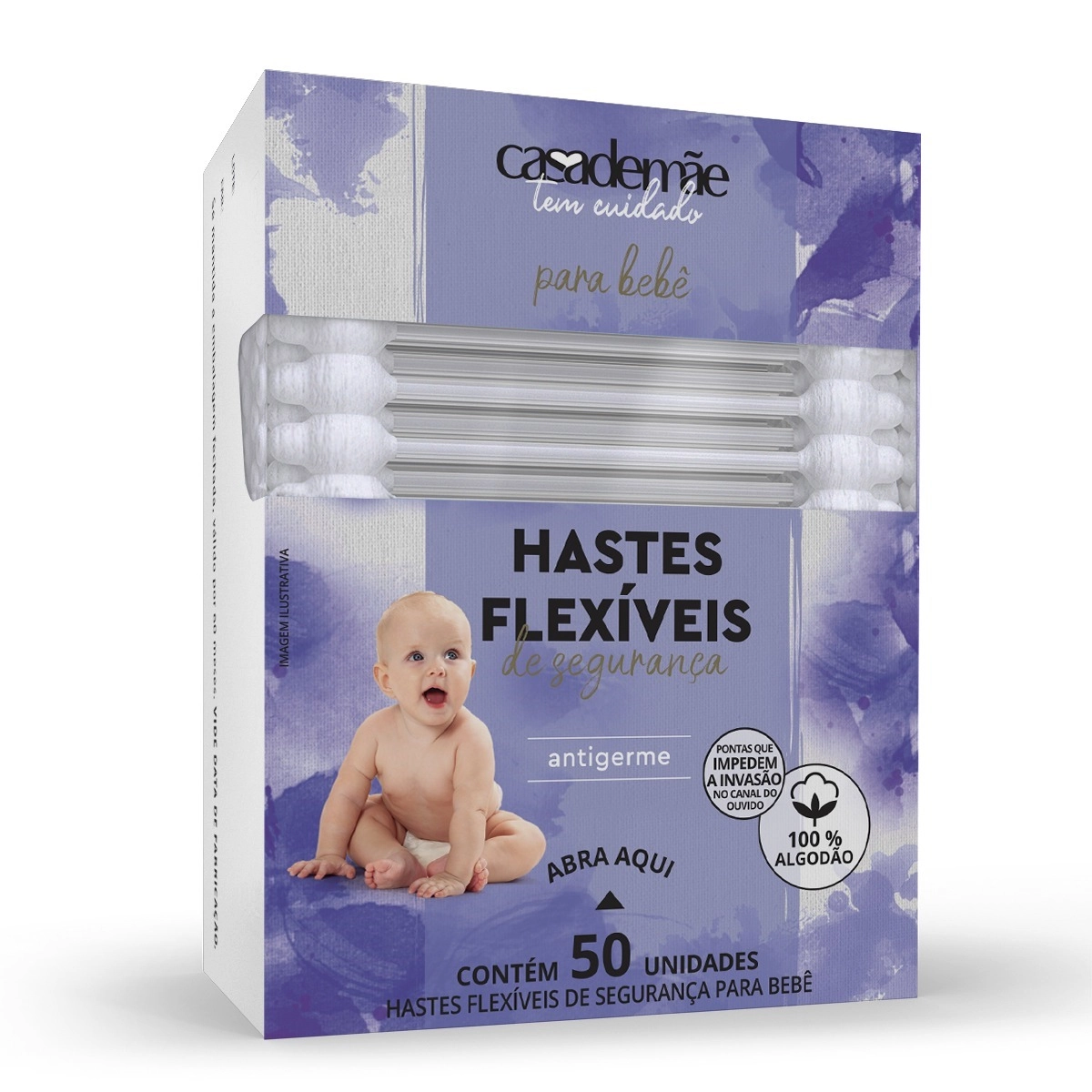 Hastes Flexíveis De Segurança Antigerme Para Bebê