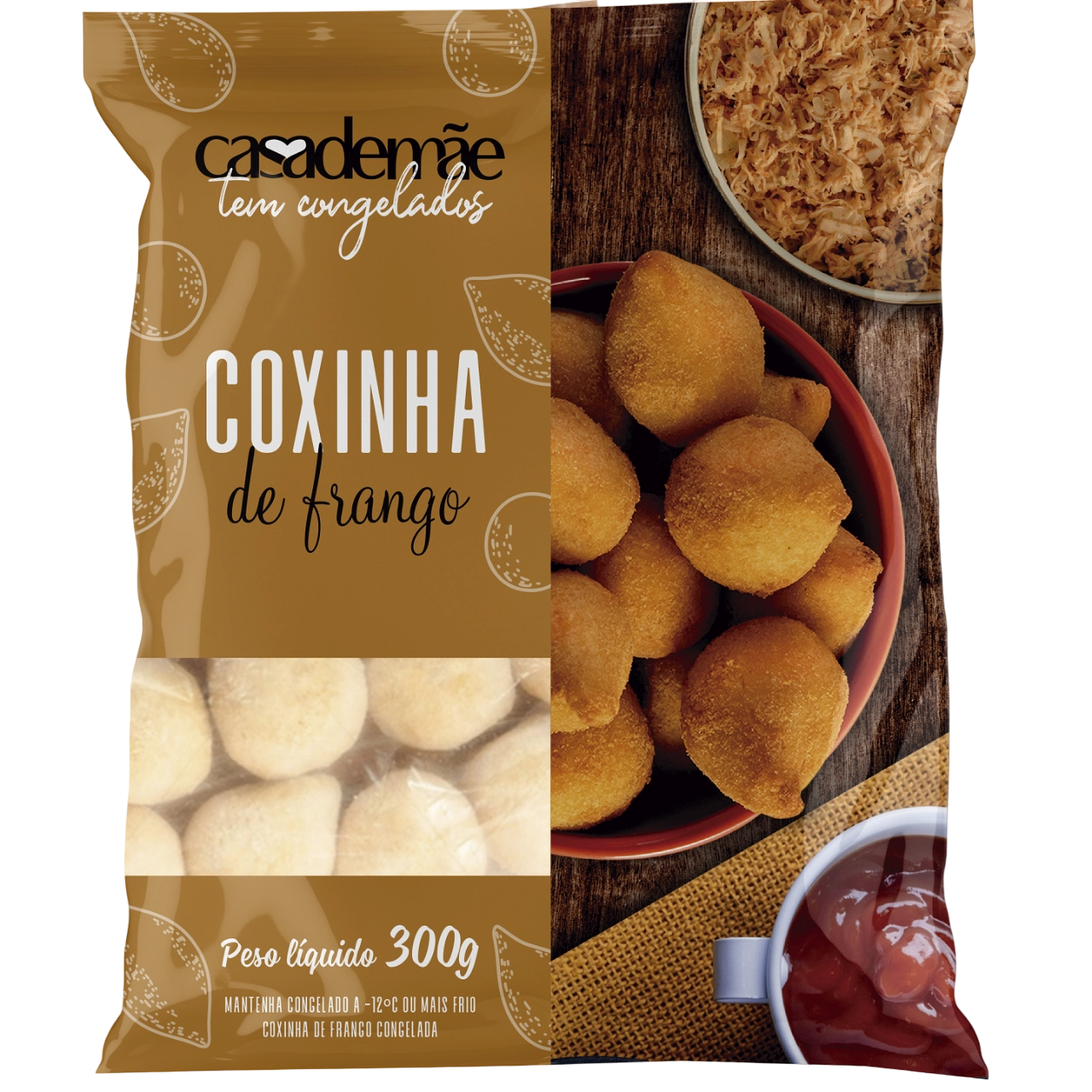 Coxinha Cong Casa De Mae 300g Fgo