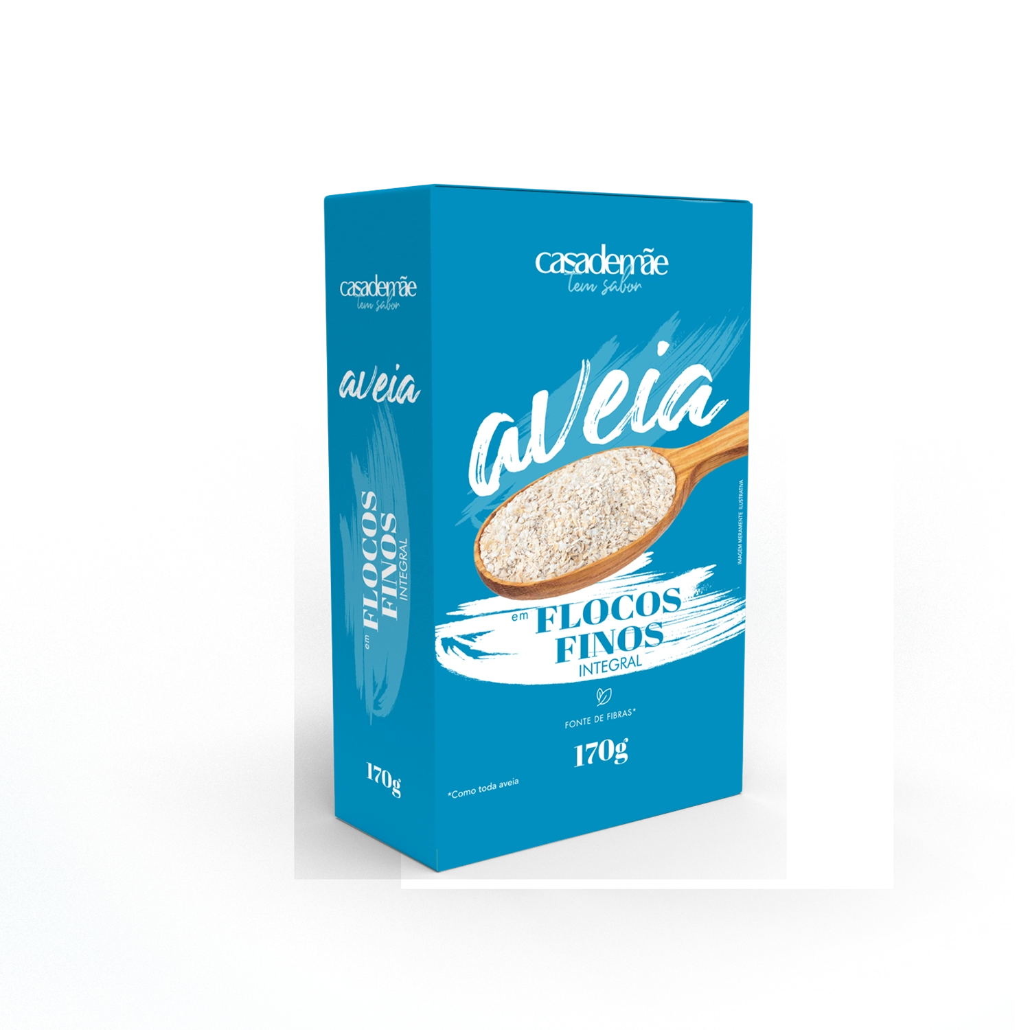 Aveia Flocos Finos 170g Casademae