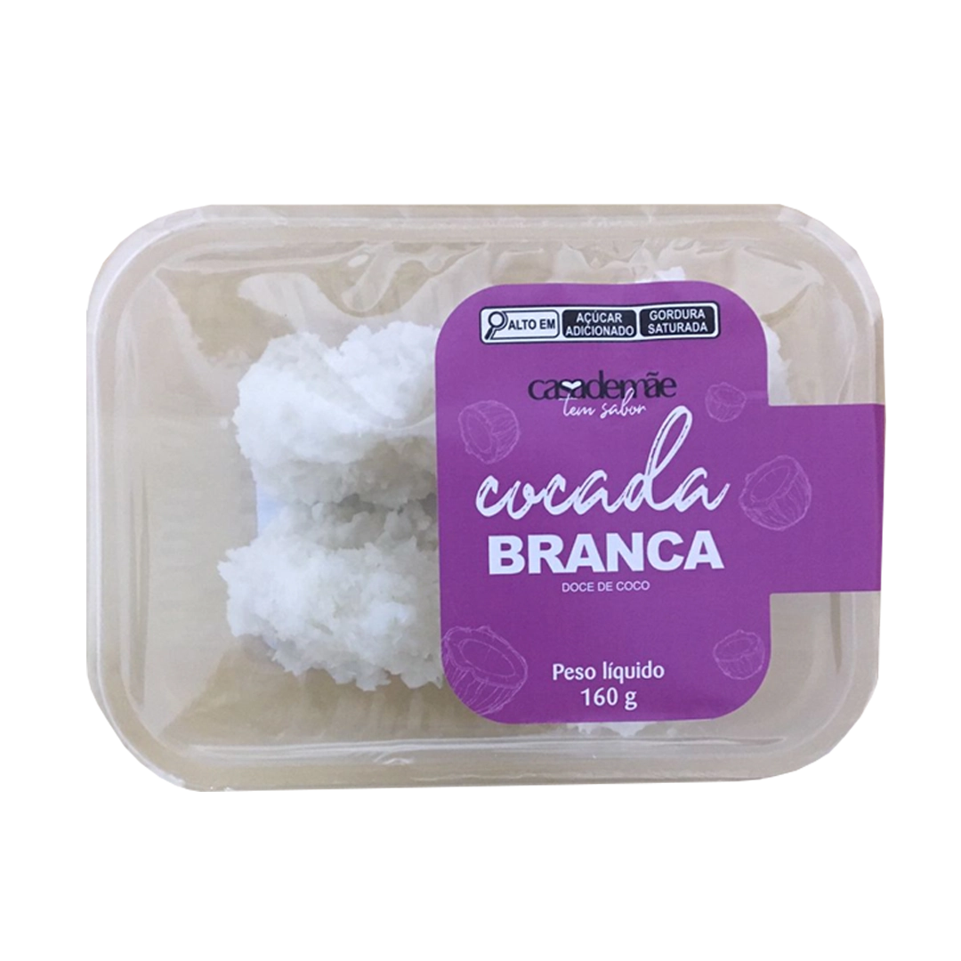 Cocada 160g Casademae Branca