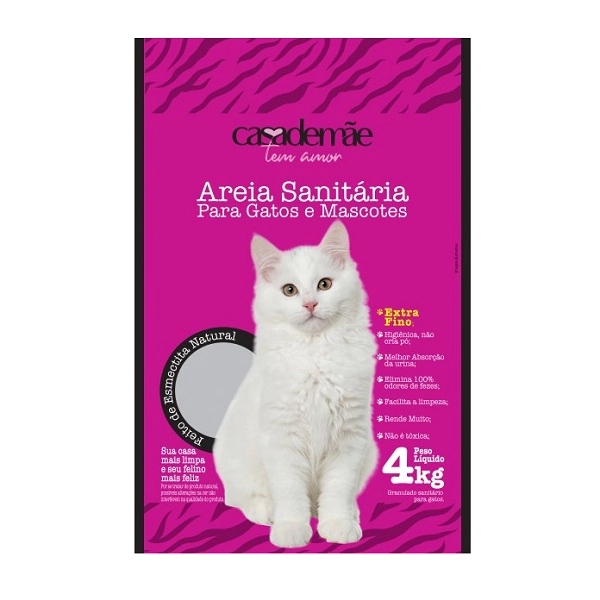 Granulado Sanit Casa De Mae 4kg Ext Fina