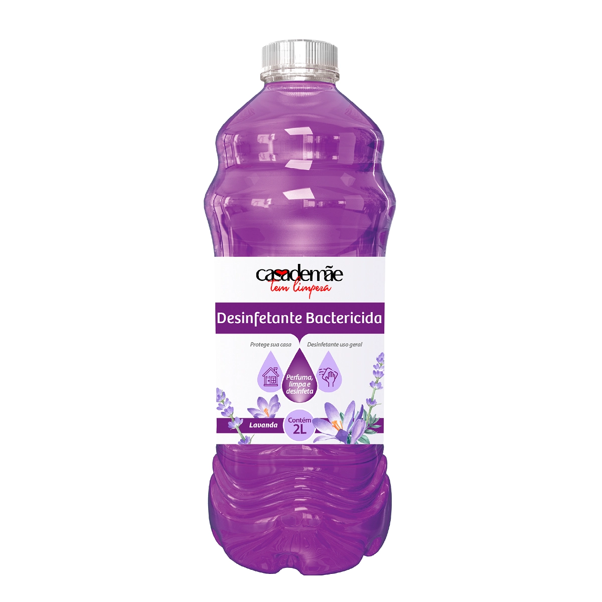 Desinfetante Casa De Mae Bactericida Lavanda 2l