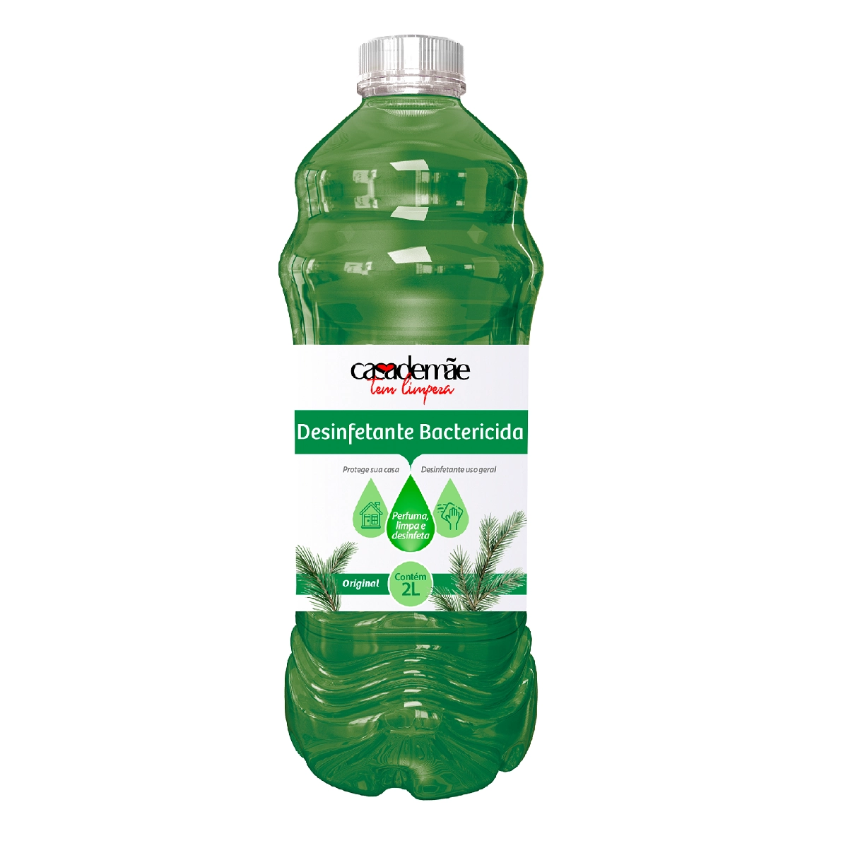 Desinfetante Casa De Mae Bactericida Original 2l