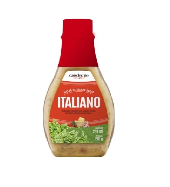 Molho Para Salada Casa De Mae Italiano 240ml
