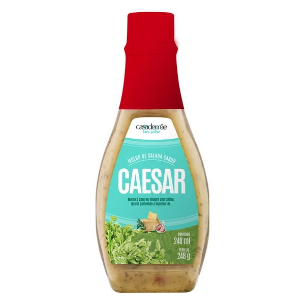 Molho Salada Casa De Mae Caesar 240ml