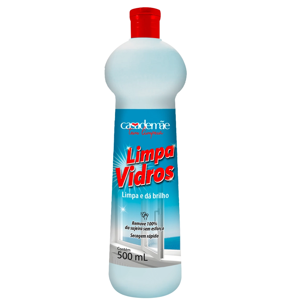 Limpa Vidro Casa De Mae Squeeze 500ml