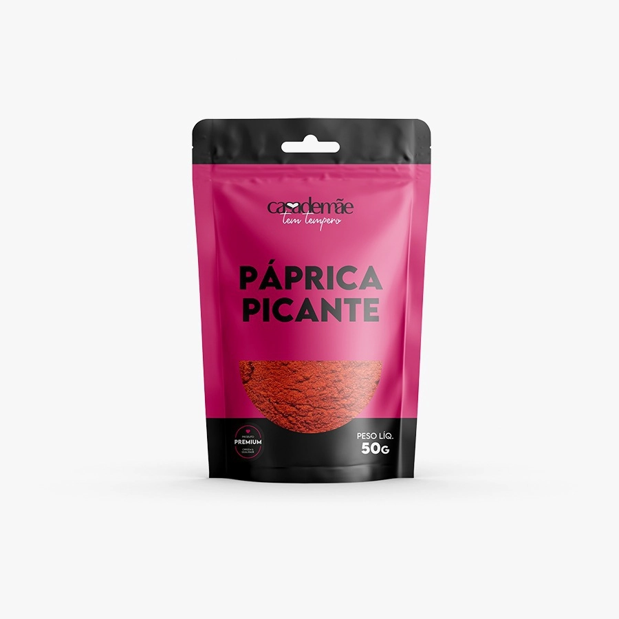 Paprica Picante Casa De Mãe Pacote 50g