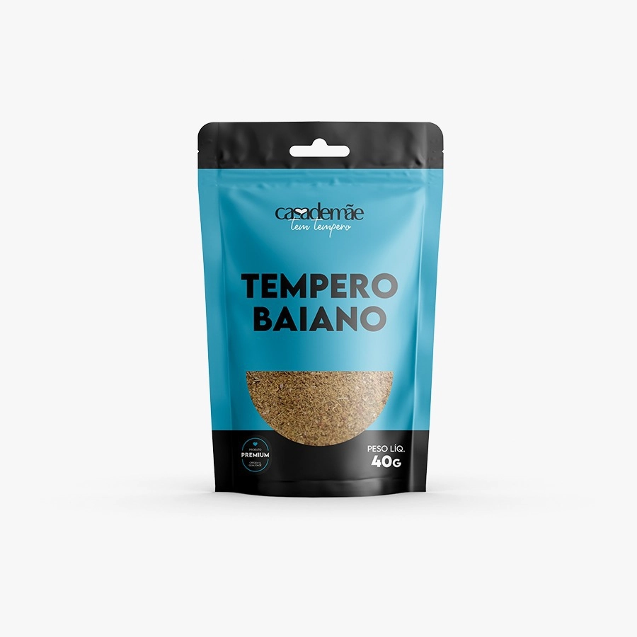 Tempero Baiano Casa De Mãe Pacote 40g
