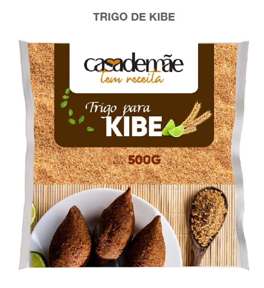 Trigo Para Kibe Premium Casa De Mae 500g