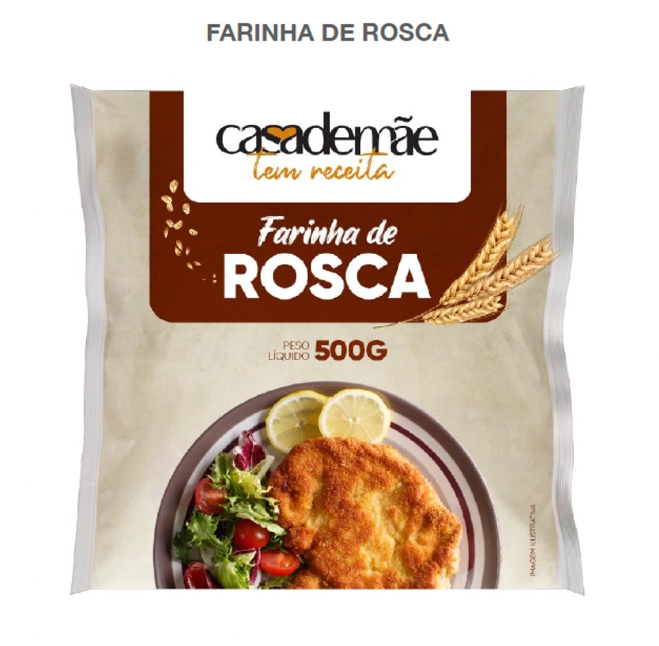 Farinha De Rosca Tradicional Casa De Mae 500g