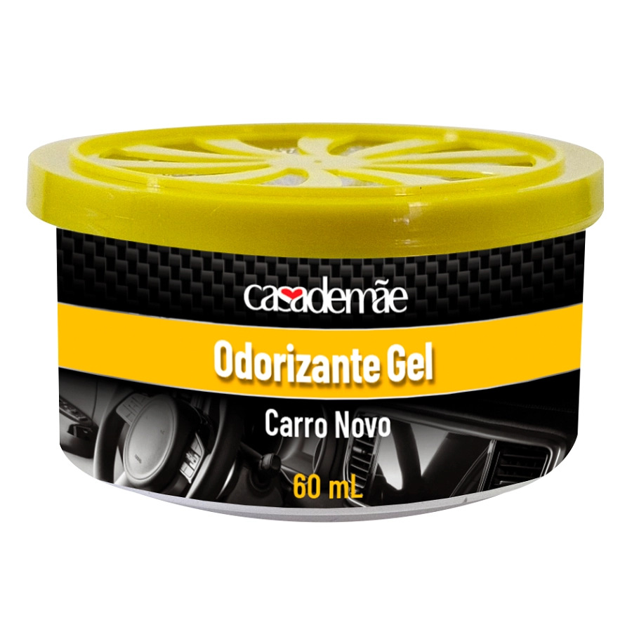 Odorizador Gel Carro Novo Casa De Mae 60g