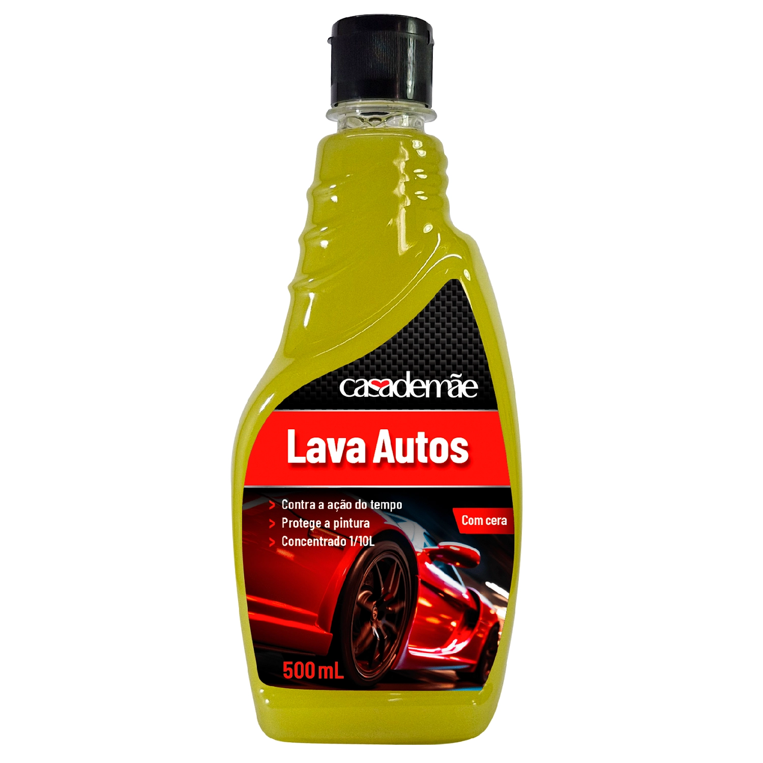 Lava Autos Com Cera Casa De Mae 500ml