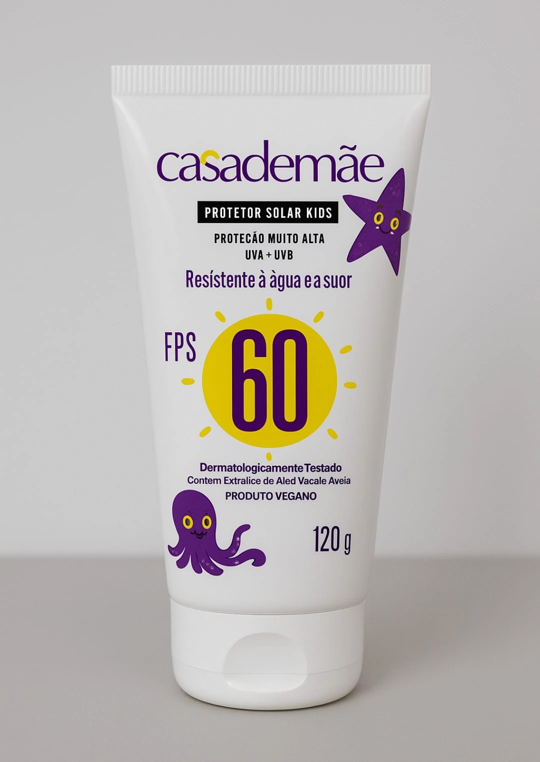 Protetor Solar Casa De Mae Fps60 120g