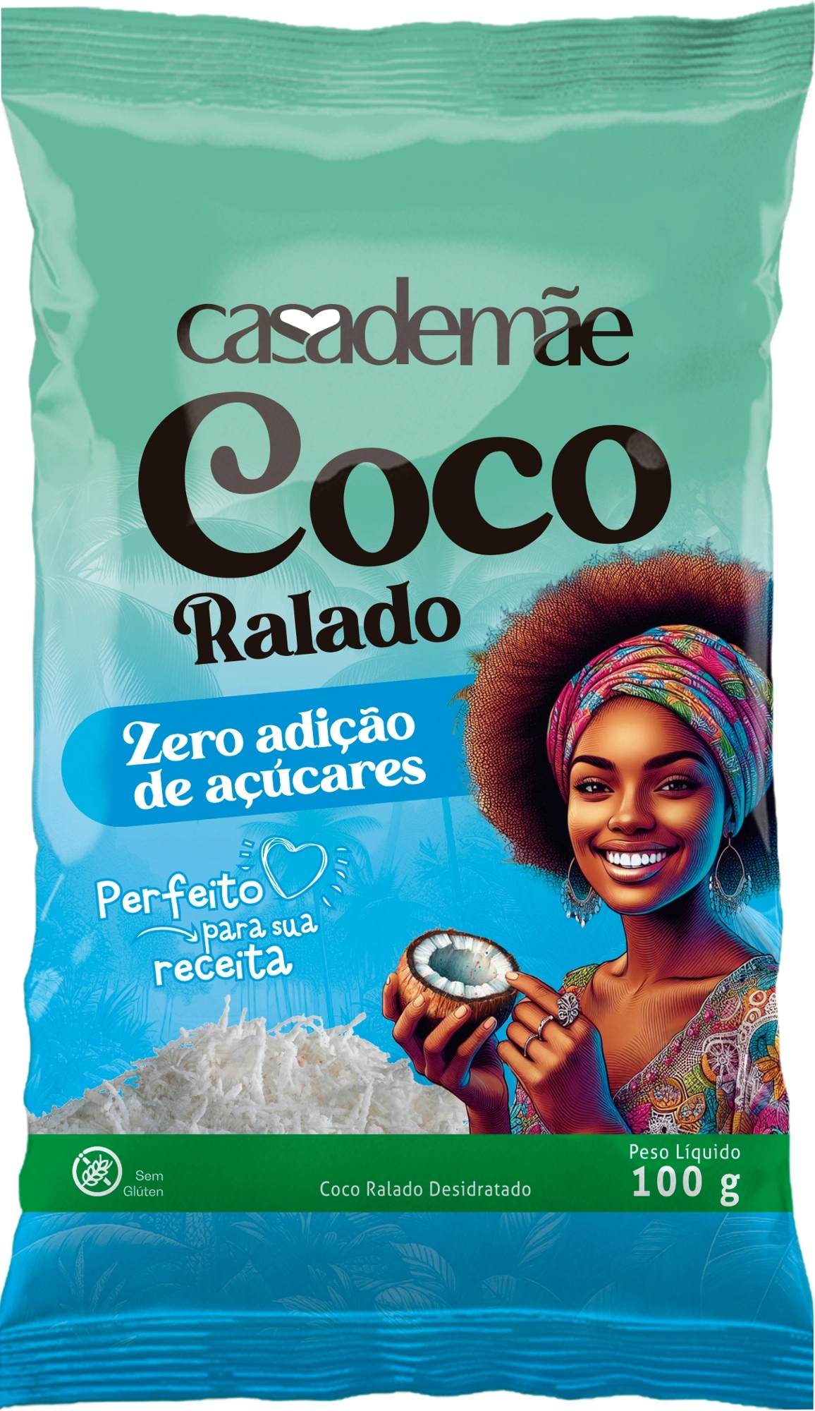 Coco Ralado Zero Casa De Mae 100g