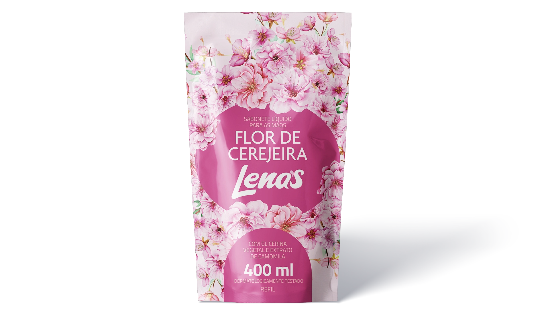Sabonete Liquido Lenas Flor De Cerejeira Refil 400ml