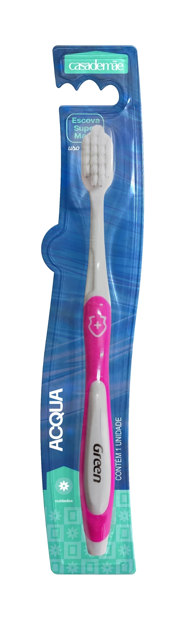 Escova Dental Adulta Casa De Mae Acqua Super Macia