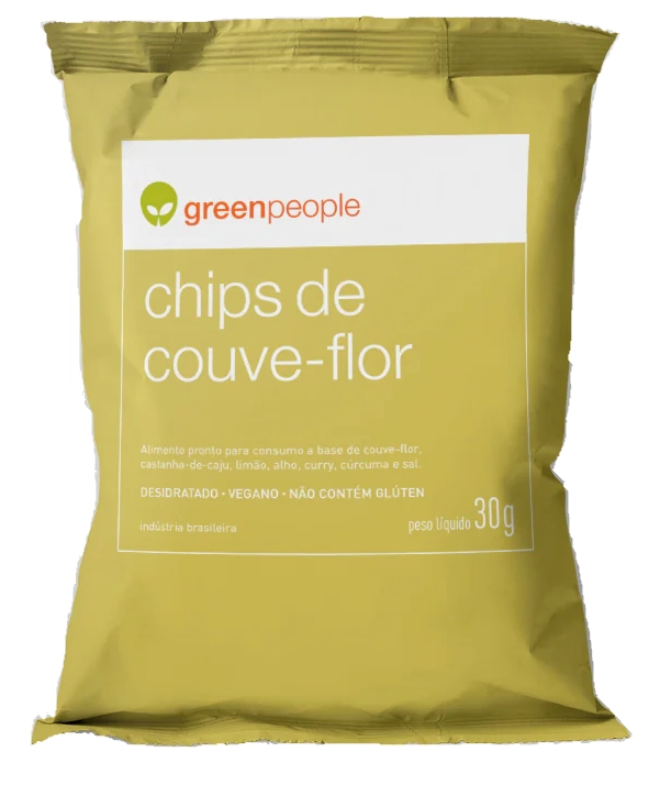 Chips Greenpeople 30g Couve Flor