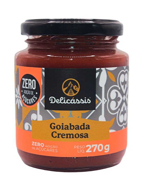 Goiabada Cremosa Delicassis 270g Zero Acucares