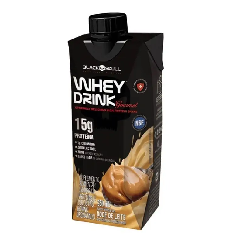 Whey Drink Gourmet Doce De Leite 250ml