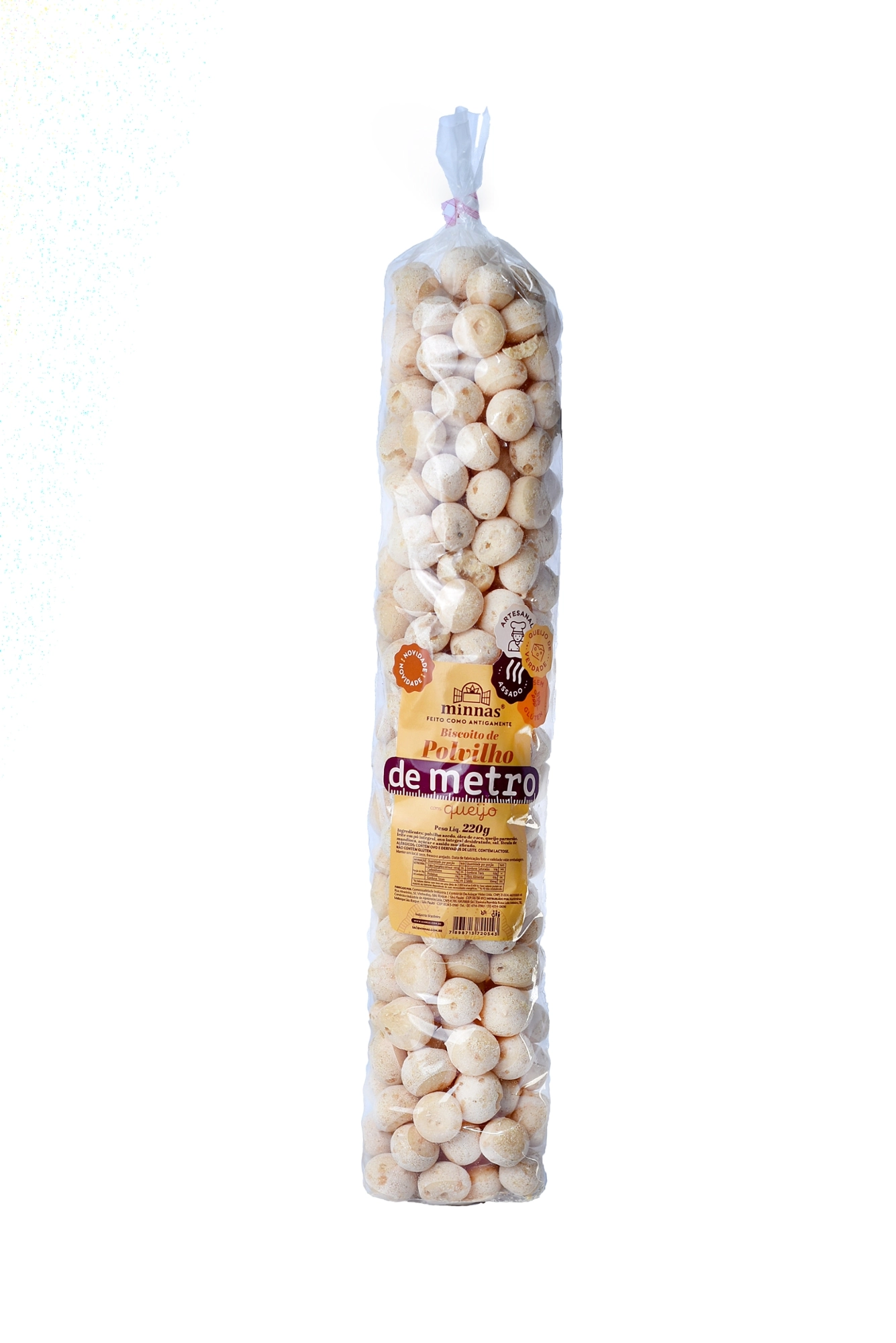 Bisc Minnas Polvilho De Metro Com Queijo 220g