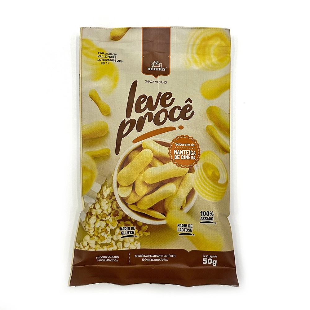Snack Leve Proce 50g Pipoca De Cinema