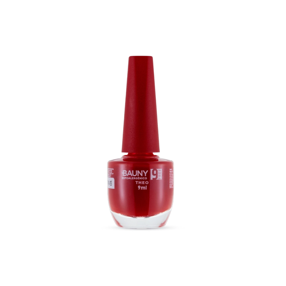 Esmalte Cremoso 9free Hipoalergênico Cor Theo Bauny 9ml
