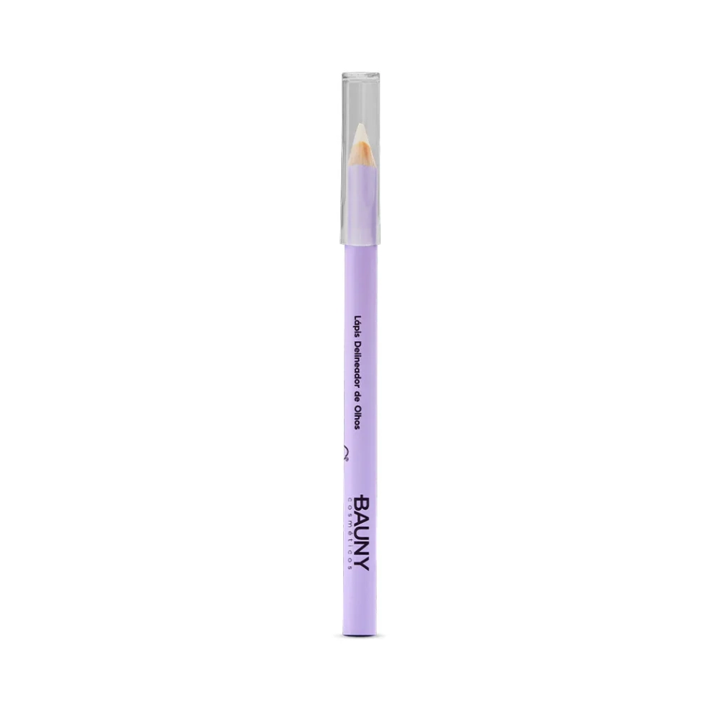 Lapis Delineador Para Olhos 1,1g Branco Bauny Cosmeticos