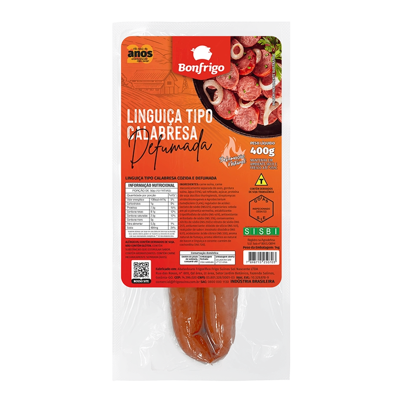 Linguica Tipo Calabr