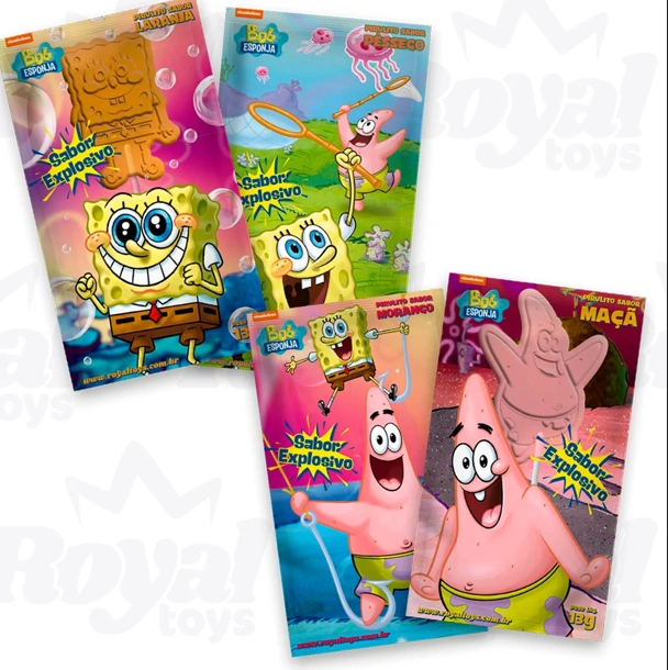 Pirulito Bob Esponja Royal Toys 13g