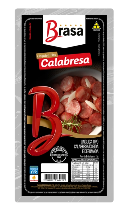 Ling Tipo Calabresa Brasa 400g 2 Gomos