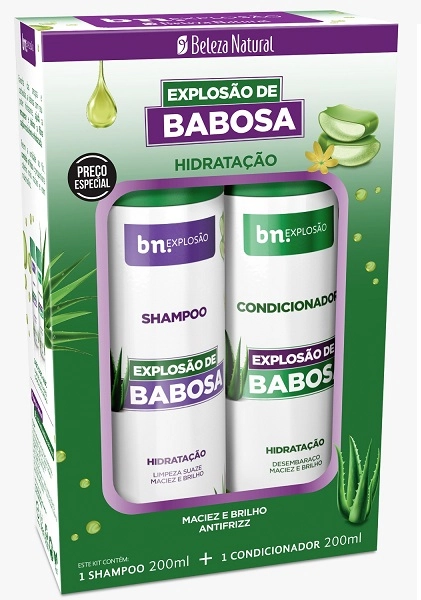 Kit Sh Cond Beleza Natural 200ml Explosao De Babosa