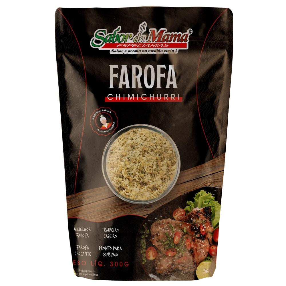 Farofa Temperada Sabor Da Mama 300g Chimichurri