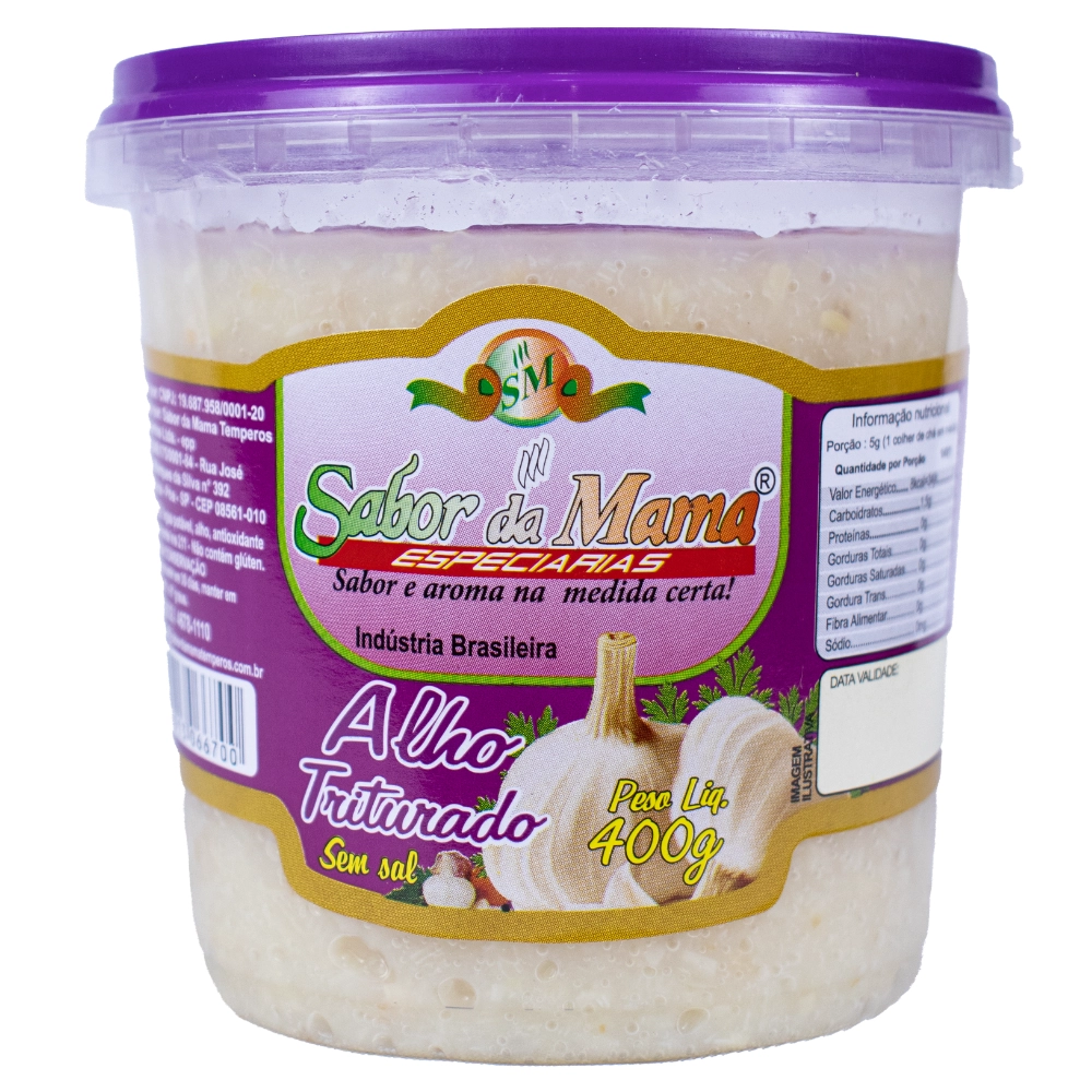 Alho Trit Sabor Mama 400g