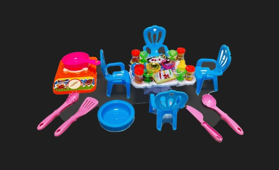 Kit Mesa De Jantar C/acessorios Ref.jr0754t