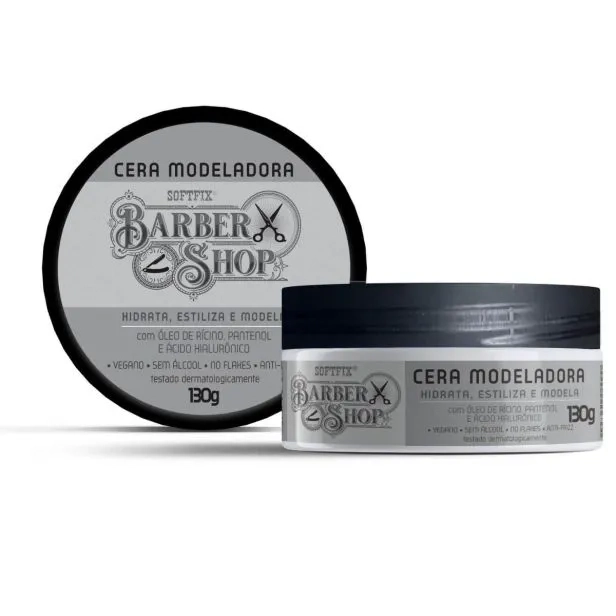 Cera Modeladora Baber Shop Softfix 130g