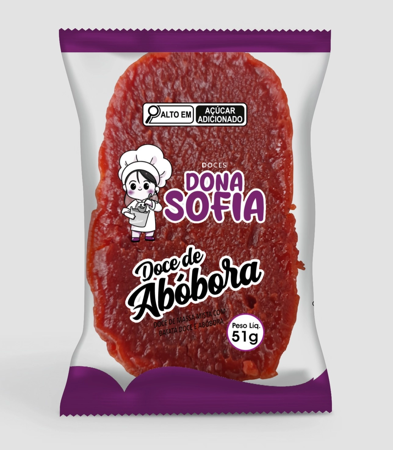 Doce Abobora 51g 163 Dona Sofia