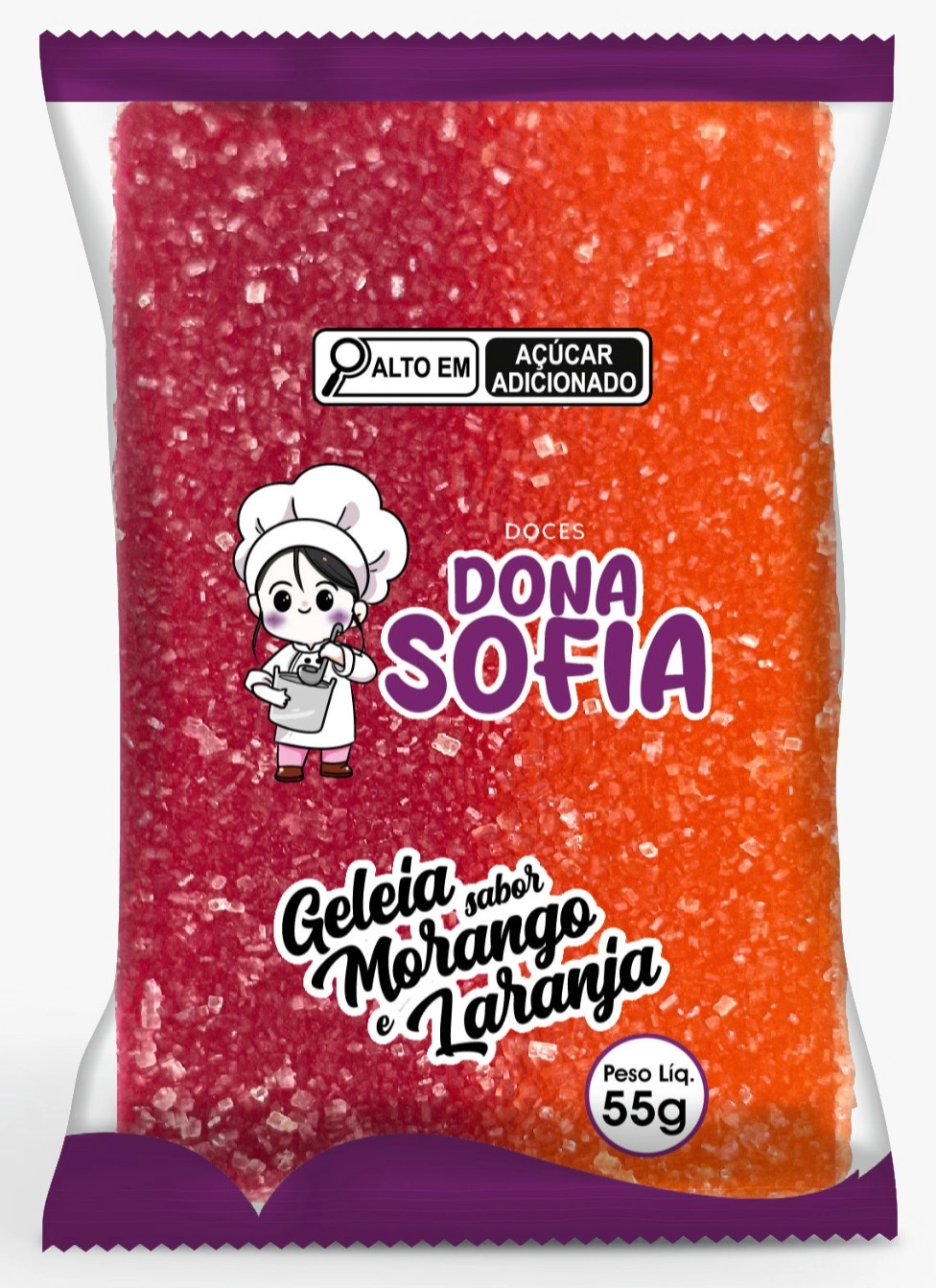 Geleia Fruta 55g 164 Dona Sofia