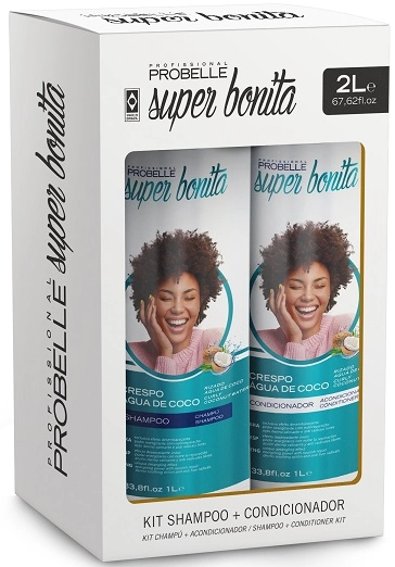 Kit Shampoo E Condicionador Crespo Gua De Cco Super Bonita 2l