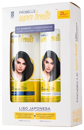 Kit Probelle Super Bonita Sh Cond 1l Liso Japonesa
