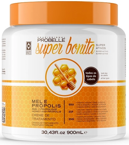 Creme De Tratamento 900ml Mel E Propolis Probelle