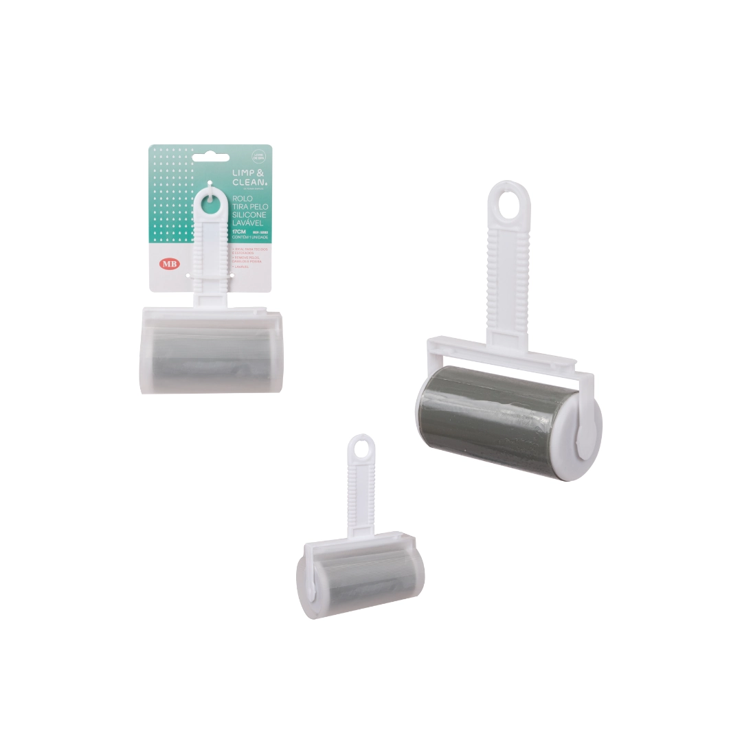 Rolo Tira Pelo Silicon Lavavel 17cm