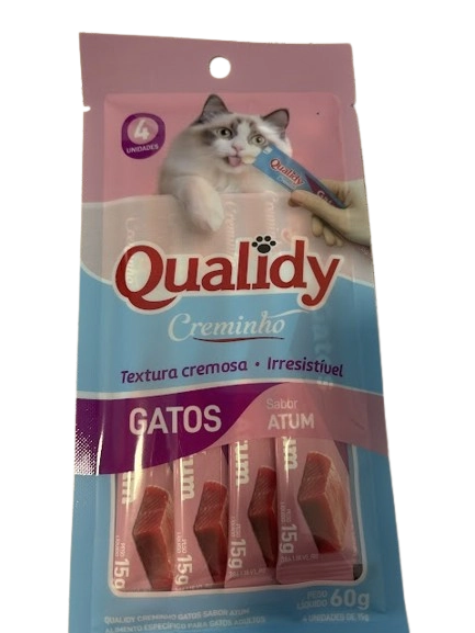 Alimento Creminho Qualidy Gatos 60g Sache Atum