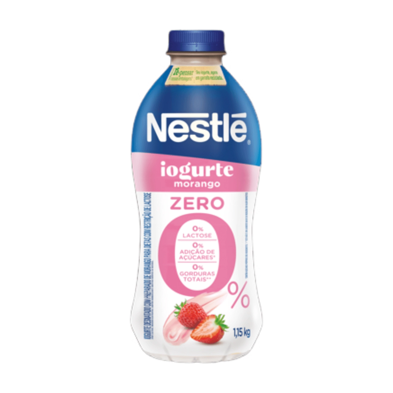 Iogurte Nestle Zero Lactose Morango Gf.1,15kg